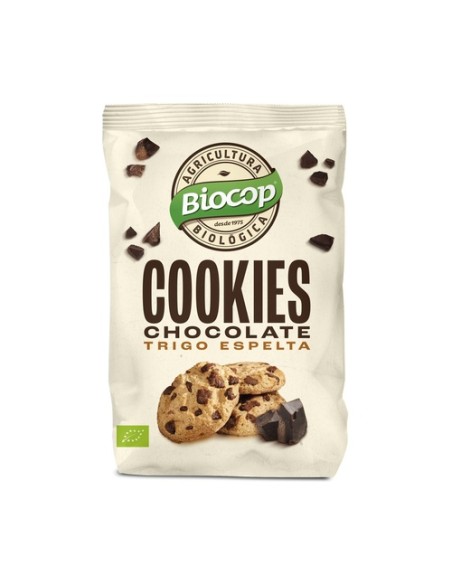 Cookies espelta con chips de choco 200 g Biocop