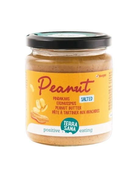 Crema de Cacahuete con Sal del Himalaya 250 g Terrasana