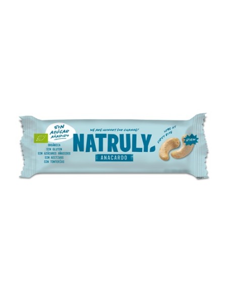 Pack 24 barritas raw de anacardos Bio 24 barritas de 40 g Natruly