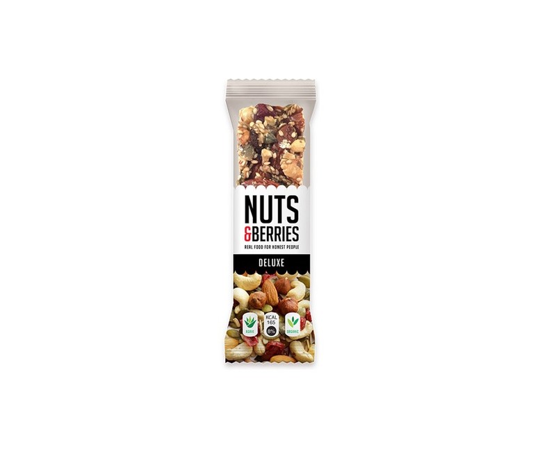 Barrita deluxe 1 barrita de 40g Nuts&Berries