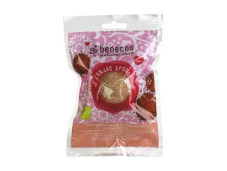 Esponja Konjac con arcilla roja