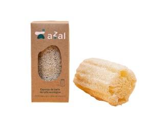 Esponja de luffa-exfoliante corporal 7,5x15 cm