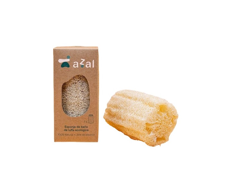 Esponja de luffa-exfoliante corporal 7,5x15 cm 1 unidad Azal