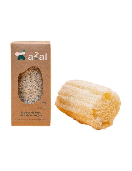 Esponja de luffa-exfoliante corporal 7,5x15 cm 1 unidad Azal