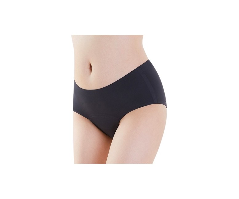 Braguita menstrual sin costuras negro XS 1 unidad My Alma