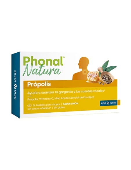 Forté Própolis Pastillas Limón 24 pastillas Forté Pharma