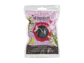 Esponja Konjac con carbón de bambú