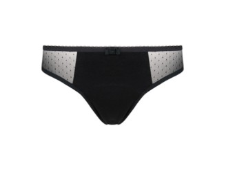 Braguita menstrual algodón orgánico y bambú negro M