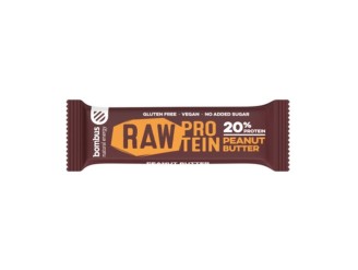 Barrita bombus raw protein crema de cacahuete