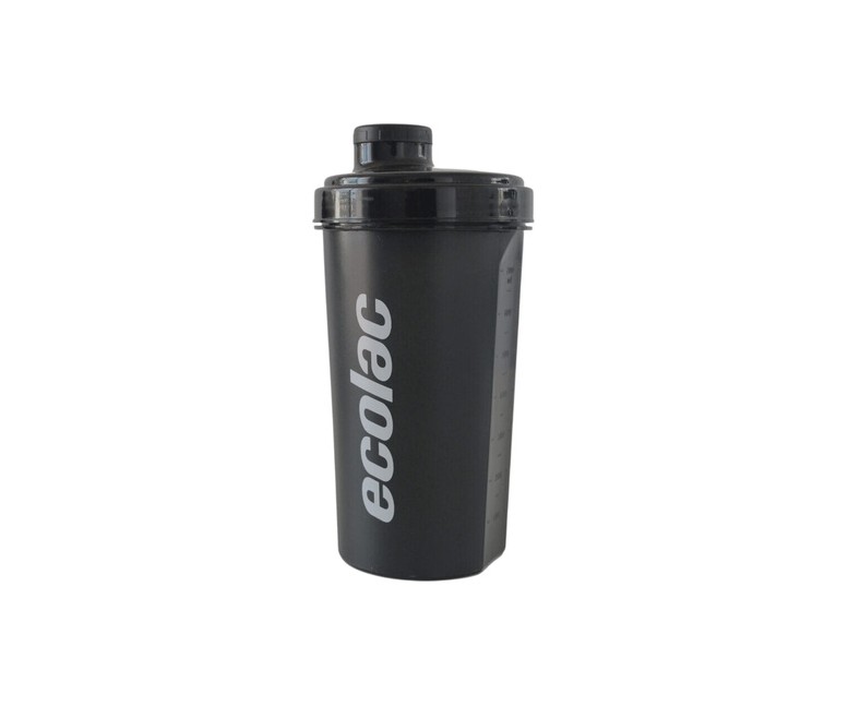 Shaker Ecolac negro 750 ml 1 unidad Ecolac