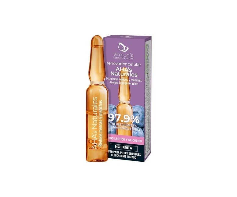 Renovador celular AHA´s Naturales 1 ampollas de 2ml Armonia