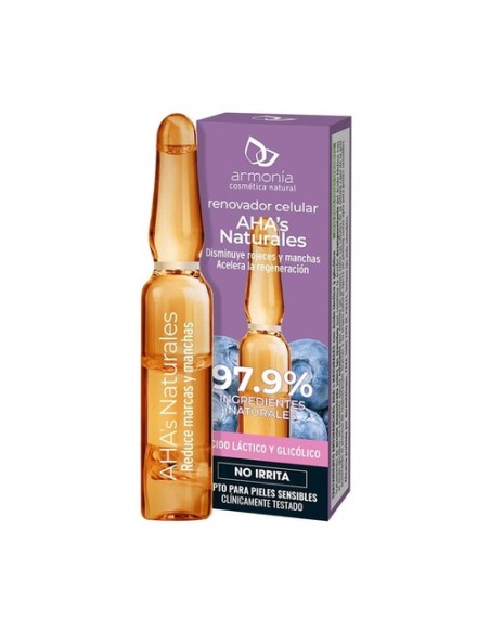 Renovador celular AHA´s Naturales 1 ampollas de 2ml Armonia
