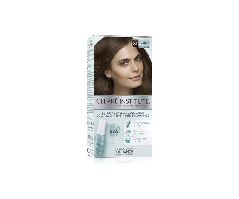 Tinte Colour Clinuance 5.7 Chocolate Intenso Cabello Delicado 1 unidad Cleare Institute