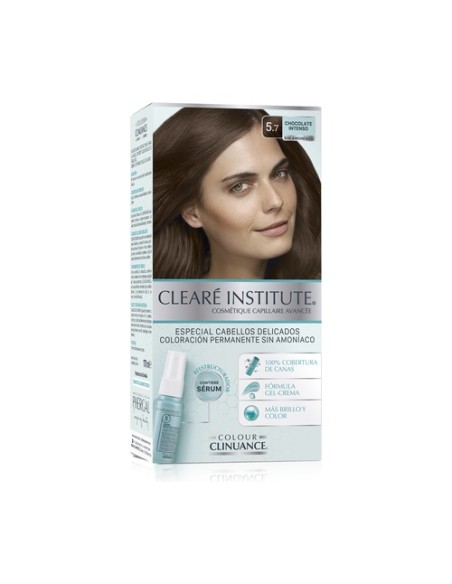 Tinte Colour Clinuance 5.7 Chocolate Intenso Cabello Delicado 1 unidad Cleare Institute