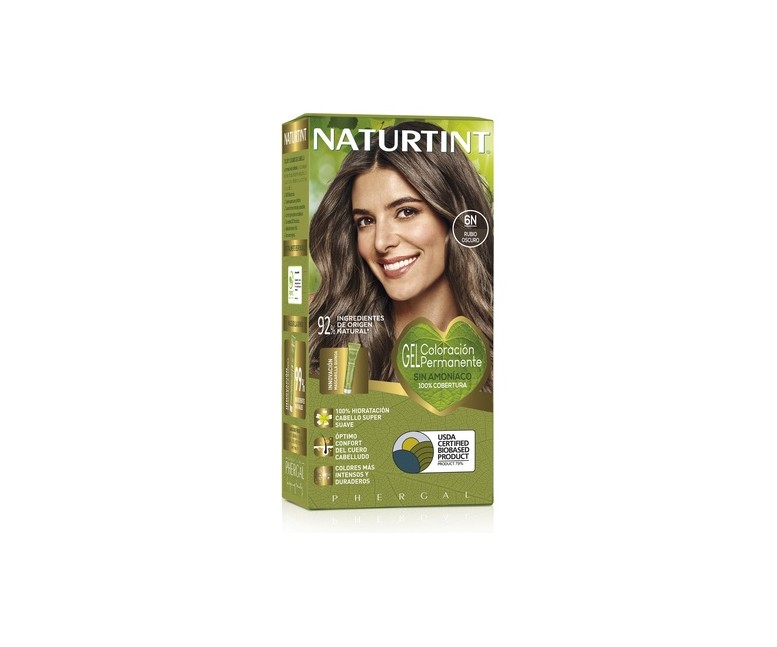 Naturtint Coloración Con Quinoa 6N - Rubio Oscuro 1 unidad Naturtint