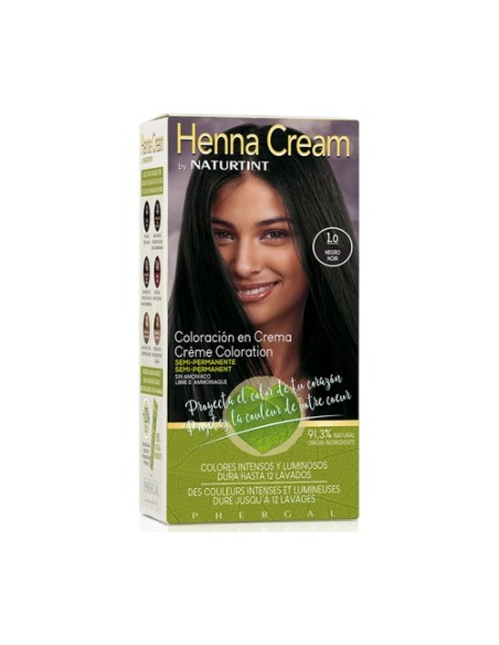Henna cream 1.0 - negro 1 unidad Naturtint