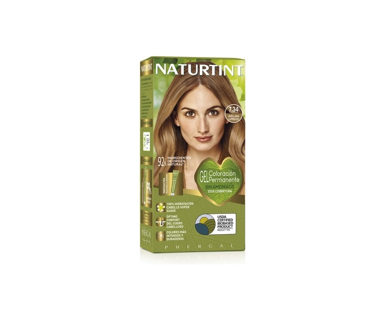 Naturtint Avellana Luminoso 7.34 1 unidad Naturtint