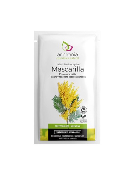 Mascarilla Capilar de Tepezcohuite 1 sobres Armonia