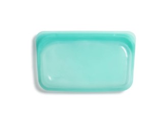 Bolsa reutilizable de silicona para aperitivos Aqua