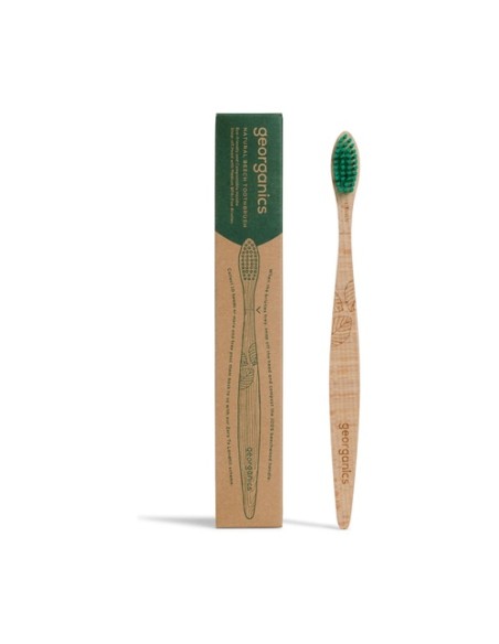 Cepillo de dientes madera de haya - medio 1 unidad Georganics
