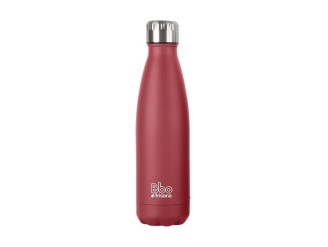 Termo Bbo acero inoxidable + funda rojo 500 ml