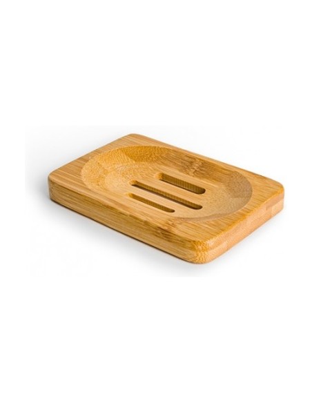 Jabonera de bambú FSC rectangular 1 unidad BAMBOOVEMENT