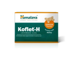 Koflet-H Pastillas extracto de hierbas y miel jengibre