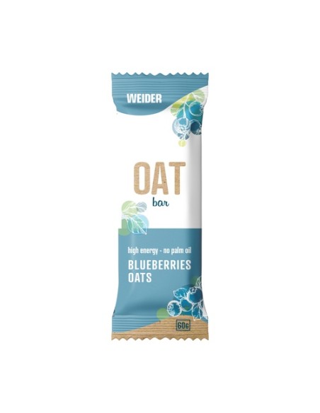 Barrita de avena y arándanos 1 barrita de 60g (Arándanos) Weider