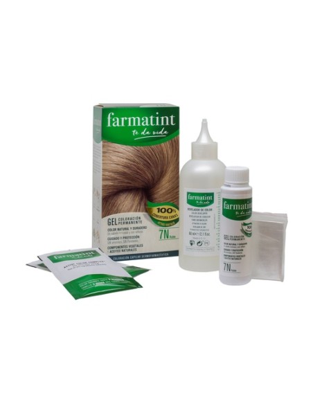 Farmatint Gel 7N Rubio 1 unidad Farmatint
