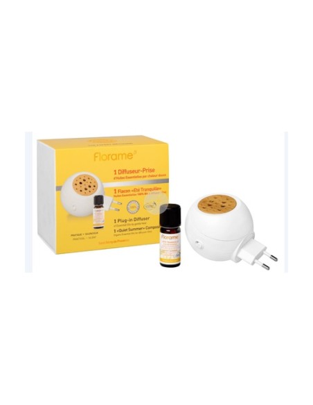 Difusor Eléctrico de Citronela Repelente Mosquitos 1 unidad Florame