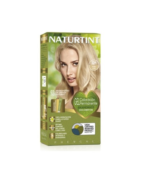 Naturtint Coloración Con Quinoa 10N - Rubio Alba 1 unidad Naturtint