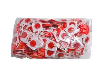 Piruletas redondas cereza bio bolsa