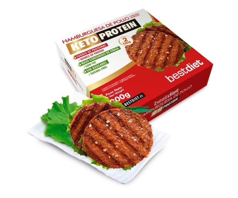 Hamburguesas Protein Pack 2 uds Keto Protein