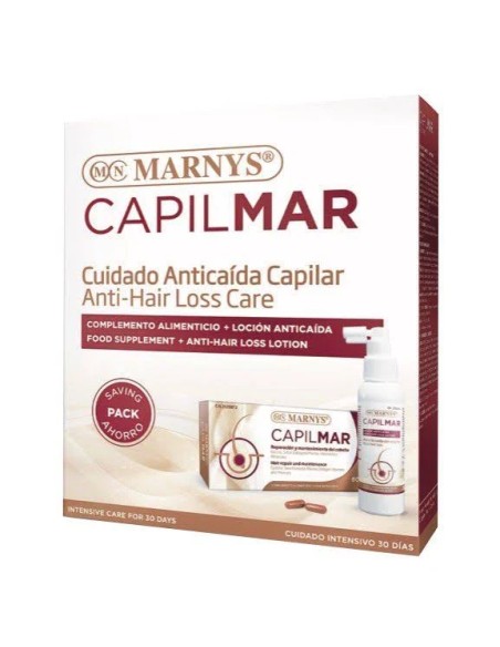 Capilmar Pack loción anticaída + cápsulas 100 ml + 60 cap Marnys