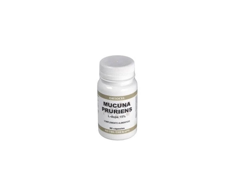 Mucuna pruriens 60 cap - 400 mg Ortocel Nutri-Therapy