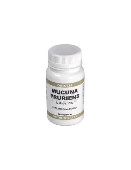 Mucuna pruriens 60 cap - 400 mg Ortocel Nutri-Therapy