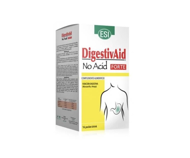 Digestivaid no acid forte pocket drink 16 sbrs ESI - TREPAT DIET