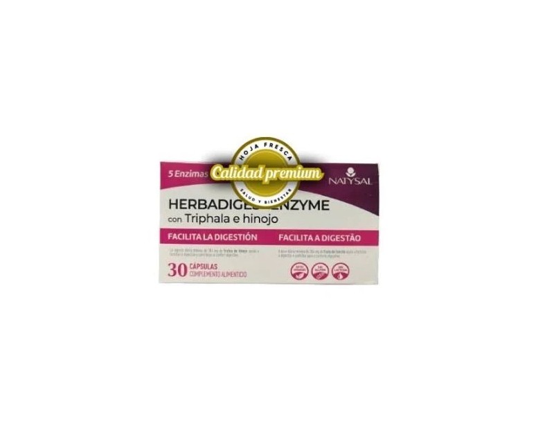 Herbadiges enzyme 30 cap Natysal