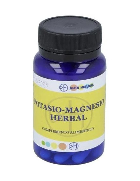Potasio - magnesio 60 cap Alfa Herbal