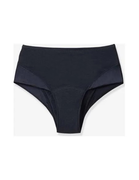Braguita menstrual negra flujo moderado 6 tab Cocoro