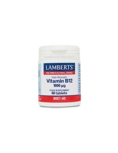 Vitamina b12 60 tab - 1.000 mcg Lamberts