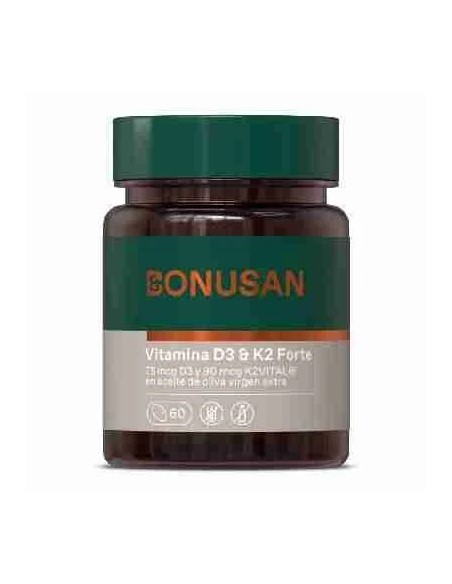 Vitamina D3+K2 Forte 60 cap Bonusan