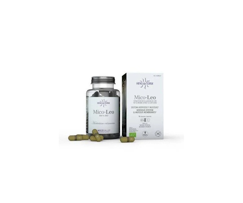 Mico leo (melena de león) con vit. c 70 cap Hifas da terra