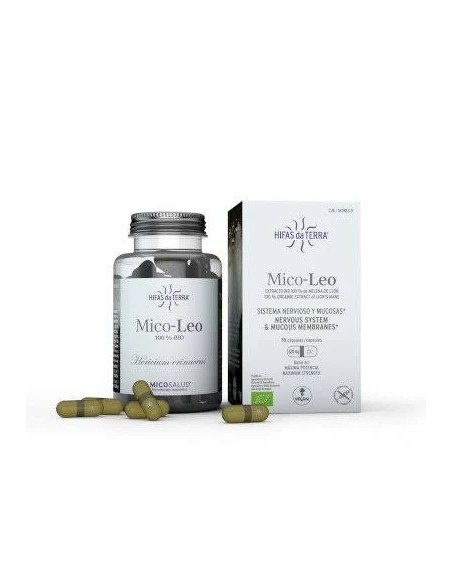 Mico leo (melena de león) con vit. c 70 cap Hifas da terra