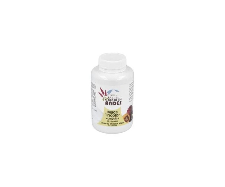 Maca tricolor eco 90 cap - 700 mg El Oro de los Andes