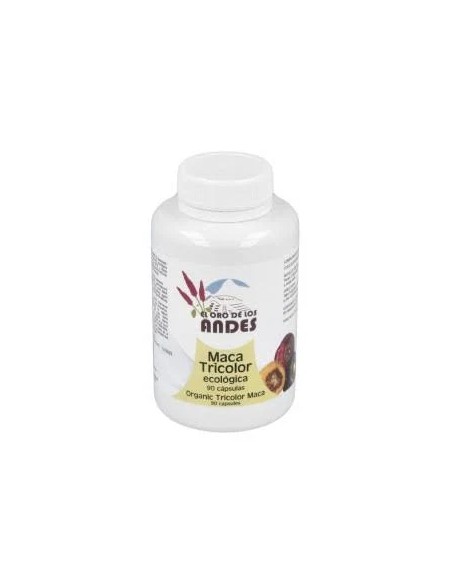 Maca tricolor eco 90 cap - 700 mg El Oro de los Andes