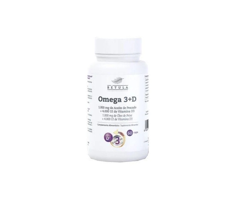 Omega 3+D - Betula 60 cap Betula