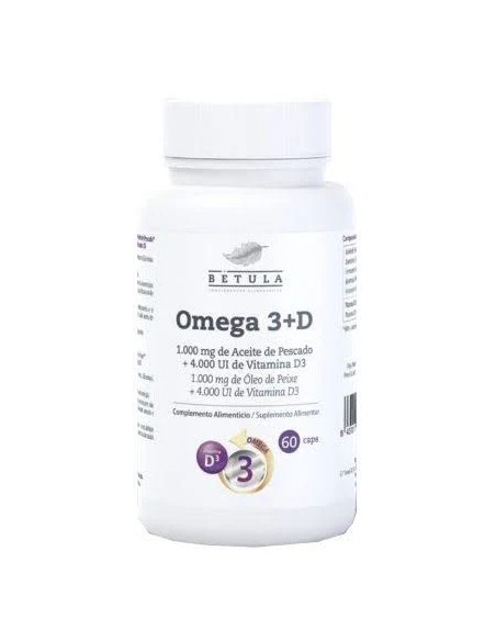 Omega 3+D - Betula 60 cap Betula