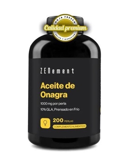 Aceite de onagra 200 cap Zenement