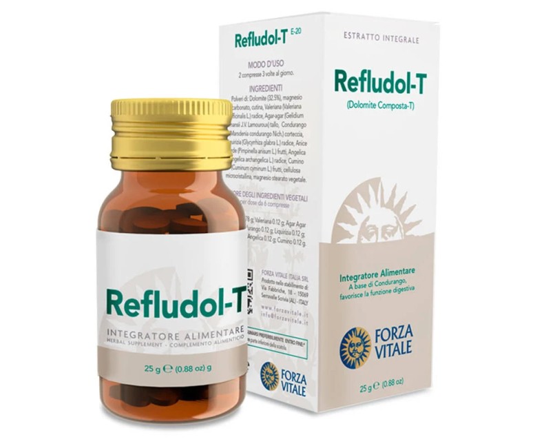 Refludol (Dolomite Composta) comprimidos 25 tab Forza vitale